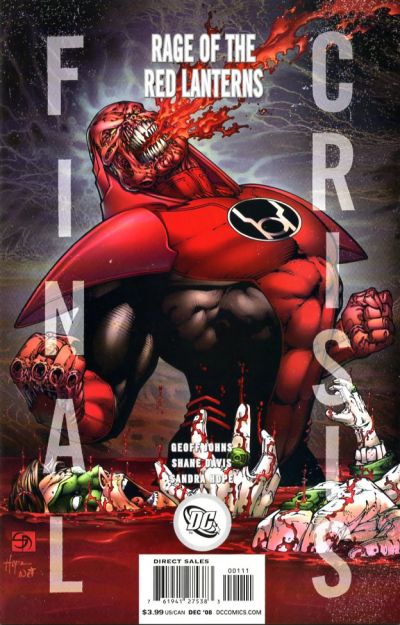 Final Crisis: Rage of the Red Lanterns #  1  NM- (9.2)