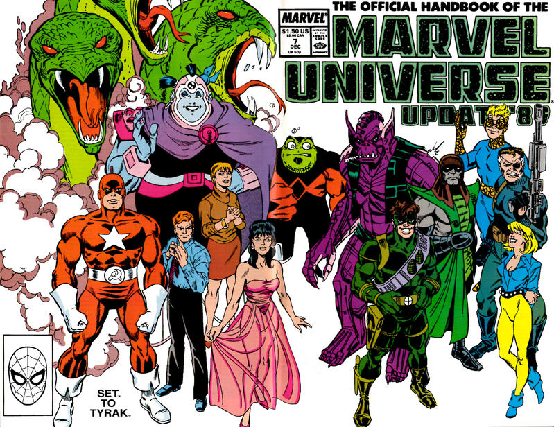 Official Handbook of the Marvel Universe #  7  NM- (9.2)