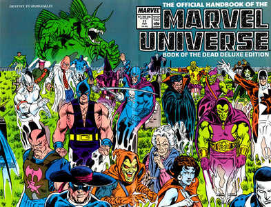 Official Handbook of the Marvel Universe Deluxe Edition # 17  Vol. 2 GD/VG (3.0)