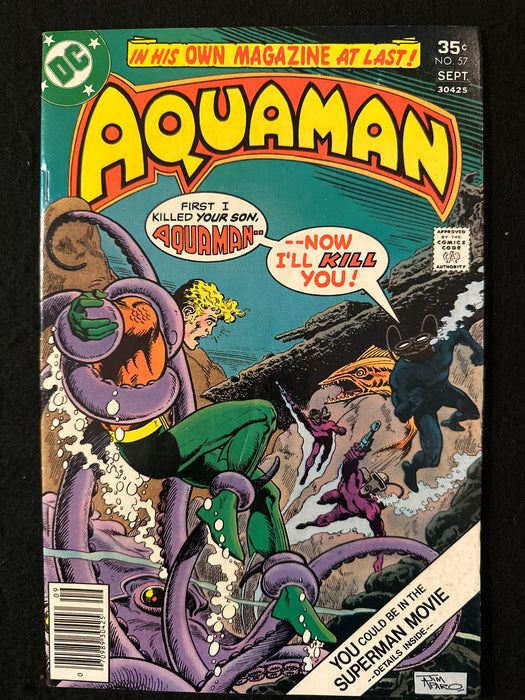 Aquaman #57, 58-63 (1977) 6 Issues Black Manta, Origin Retold