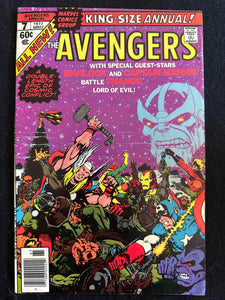 Avengers Annual #  7  FN/VF (7.0) Thanos and Death of Warlock