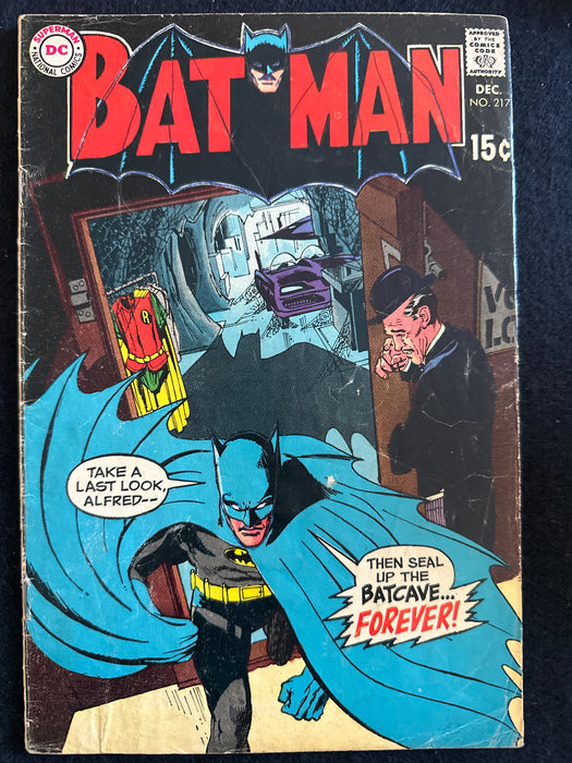 Batman #217   GD+ (2.5)