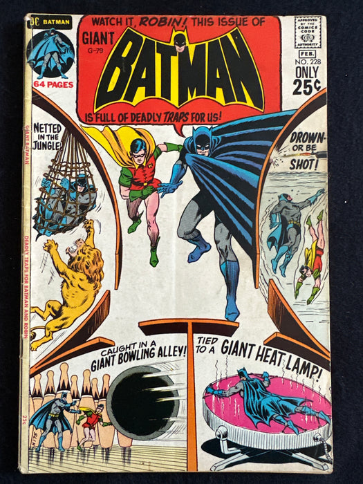 Batman #228 VG (4.0) Giant 68 Pages