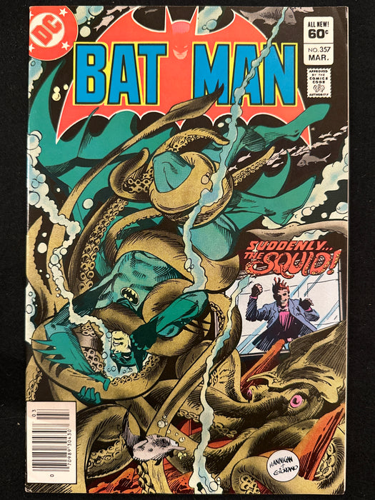 Batman #357 Newsstand VF- (7.5) 1st Jason Todd
