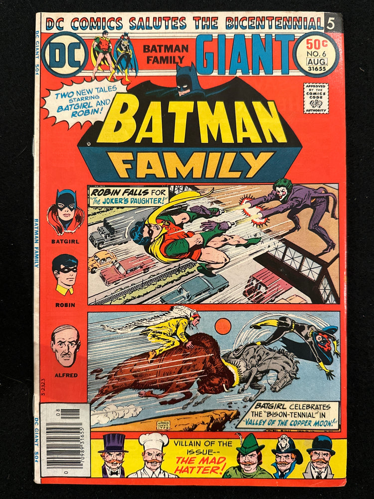 Batman Family #6 (1976) FN+ (6.5) 1st Joker's Daughter