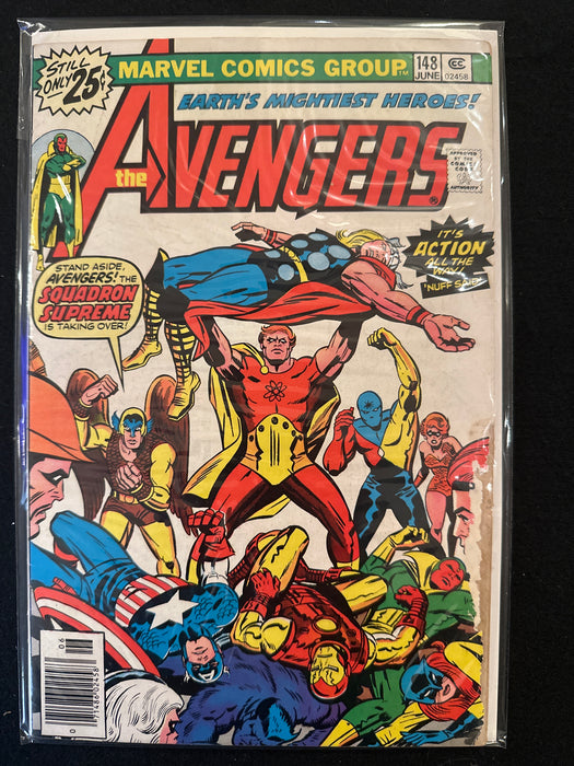 Avengers #136, 142, 147,  148, 150 (5 Issues)