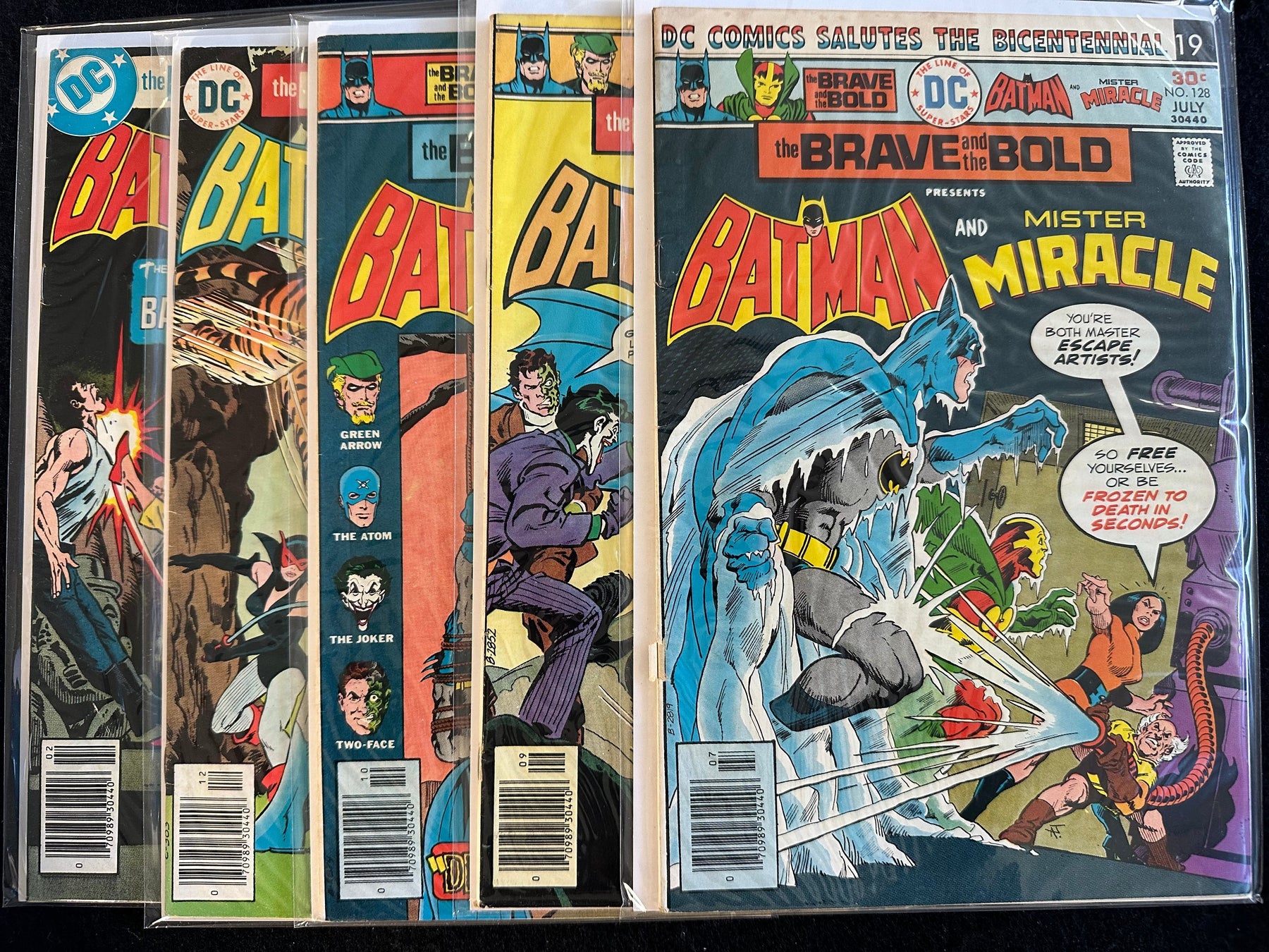 Brave and the Bold #128-132 (5 Issues) Batman Green Arrow Wonder Woman