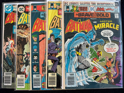 Brave and the Bold #128-132 (5 Issues) Batman Green Arrow Wonder Woman