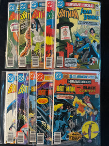Brave and the Bold #161-170 (10 Issues) Batman Black Lightning
