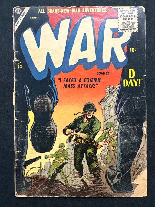 War Comics # 43  GD+ (2.5)