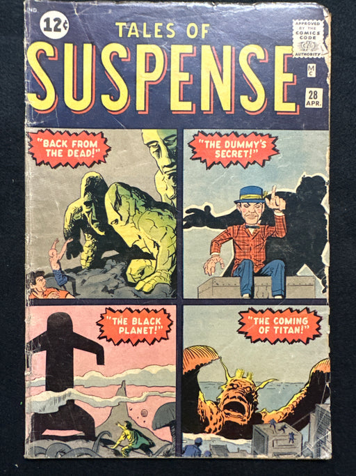 Tales of Suspense # 28  GD (2.0)