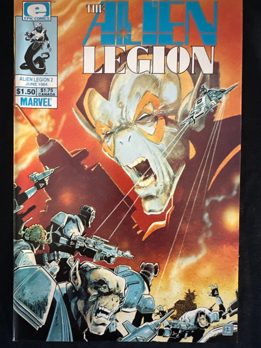 Alien Legion #  2  NM- (9.2)