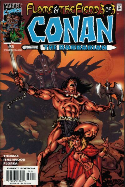 Conan: Flame and the Fiend #  3  NM- (9.2)