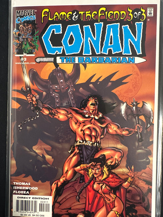 Conan: Flame and the Fiend #  3  NM- (9.2)