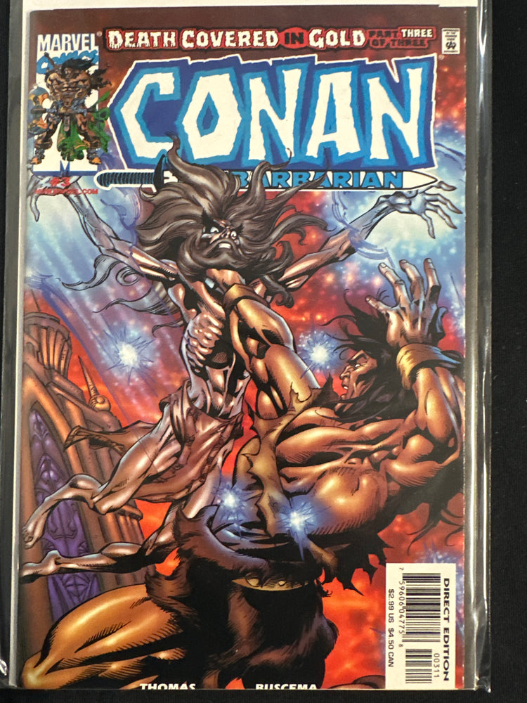 Conan: Death Covered in Gold #  3  NM+ (9.6)