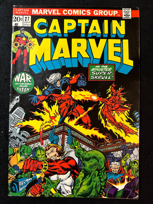 Captain Marvel # 27 - 34 (8 Issues) Thanos Story Arc