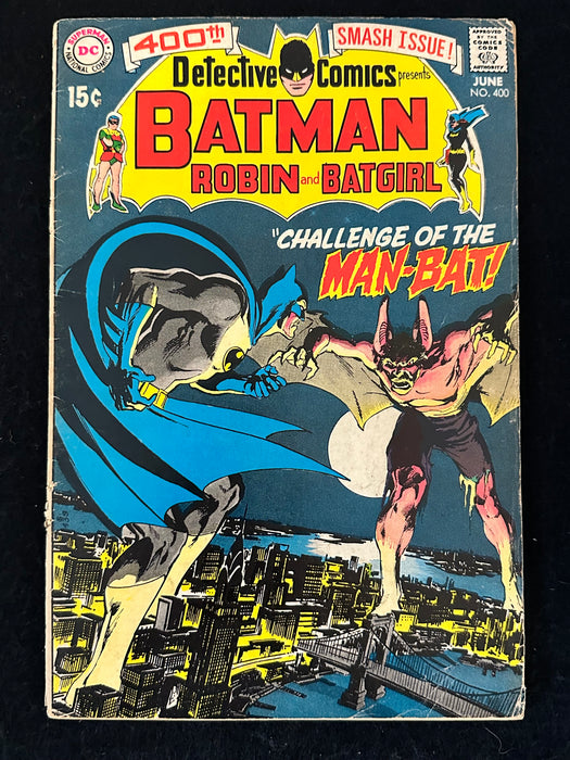 Detective Comics #400 VG- (3.5) 1st Man-Bat
