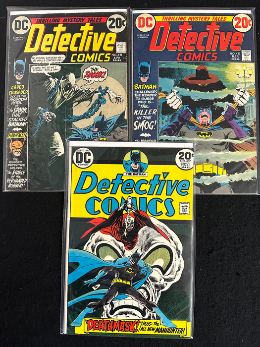 Detective Comics #433-437 (1973) (3 Issues)