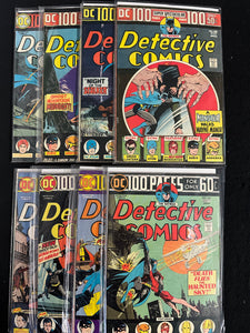 Detective Comics #438-445 - 100 Pages Complete Run (8 Issues)