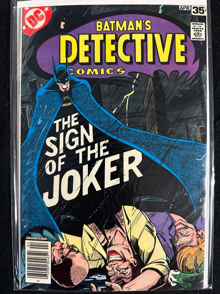 Detective Comics #476 (1978) VF (8.0) Classic Joker Story