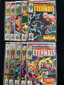 Eternals #1-19 (1976) Complete Series