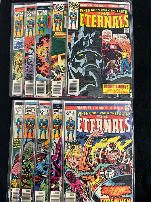 Eternals #1-19 (1976) Complete Series