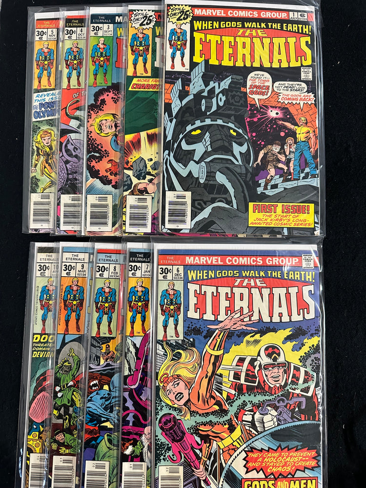 Eternals #1-19 (1976) Complete Series