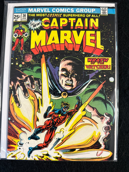 Captain Marvel # 36  VF (8.0)