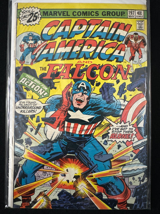 Captain America #197  25¢ FN- (5.5)