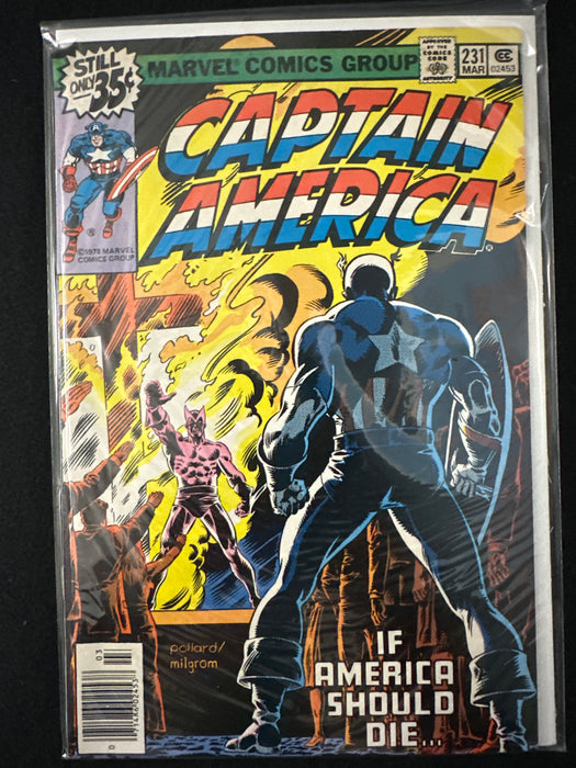 Captain America #231  VG+ (4.5)