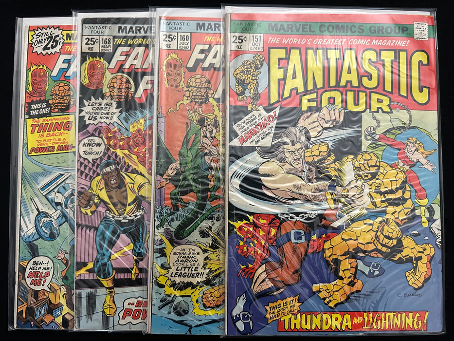 Fantastic Four #151-170 (4 Issues)