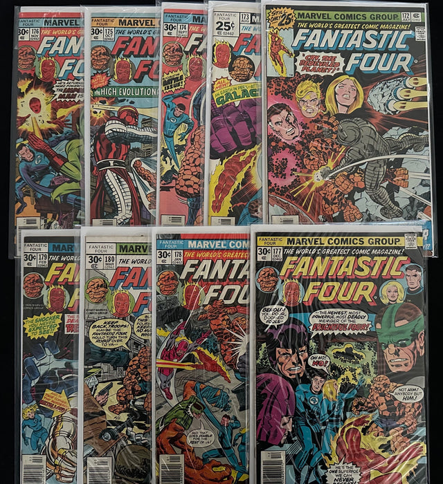 Fantastic Four #172-180 (9 Issues)