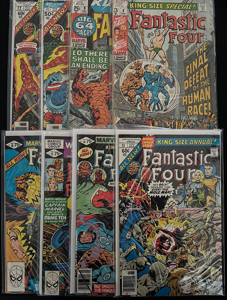 Fantastic Four Annual #8-16 (8 Issues)