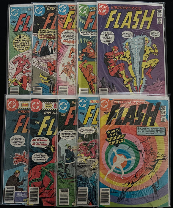 Flash #281-290 (10 Issues)