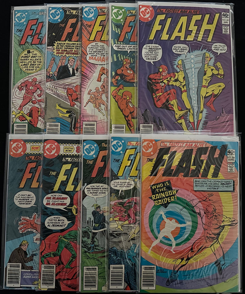 Flash #281-290 (10 Issues)