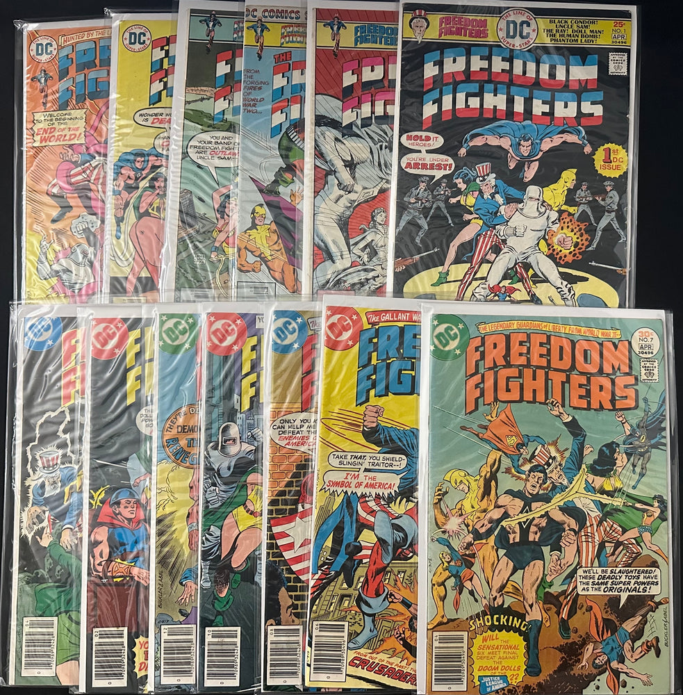 Freedom Fighters #1-13 (13 Issues)