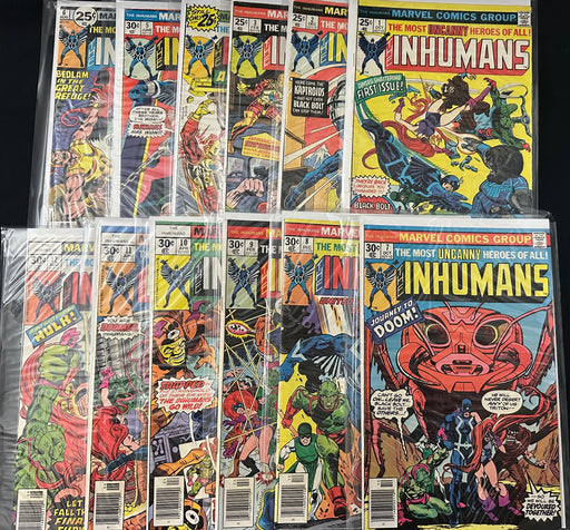 Inhumans #1-12 (12 Issues) Complete Run