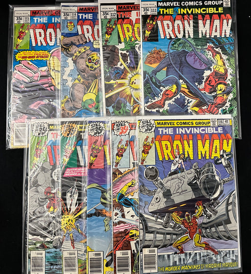 Iron Man #111-120 (9 Issues)