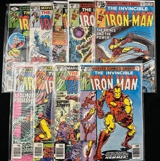 Iron Man #121-130 (9 Issues)