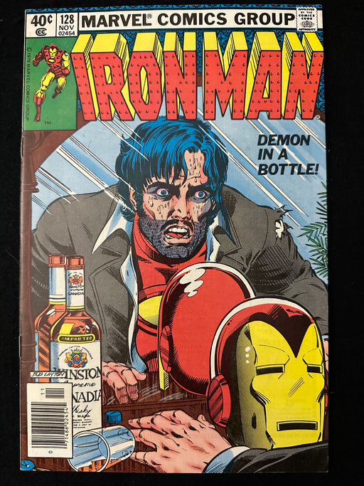Iron Man #128 VG+ (4.5) Classic Alcohol Issue