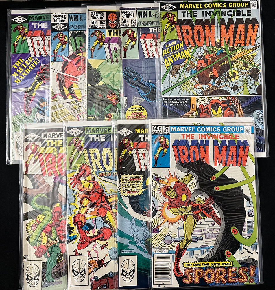 Iron Man #151-160 (9 Issues)