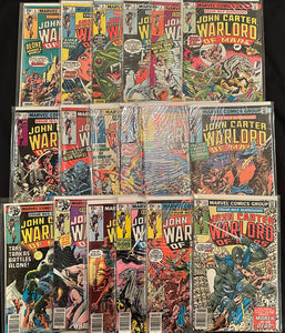 John Carter Warlord of Mars #1-28, Annual #1-3 (31 Issues) Complete Run