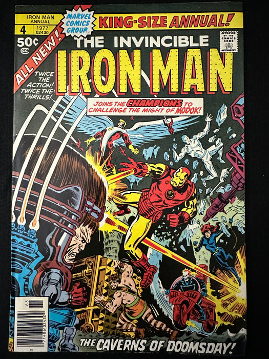 Iron Man Annual #  4  FN/VF (7.0)