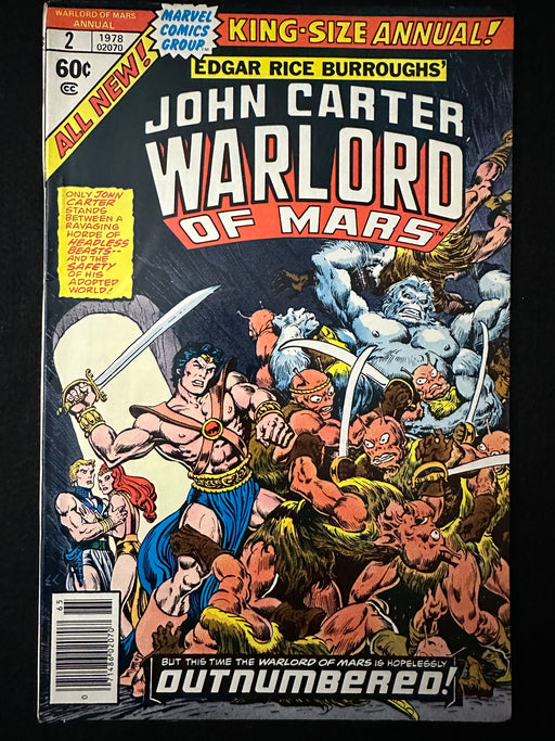 John Carter Warlord of Mars Annual #  2  VF (8.0)