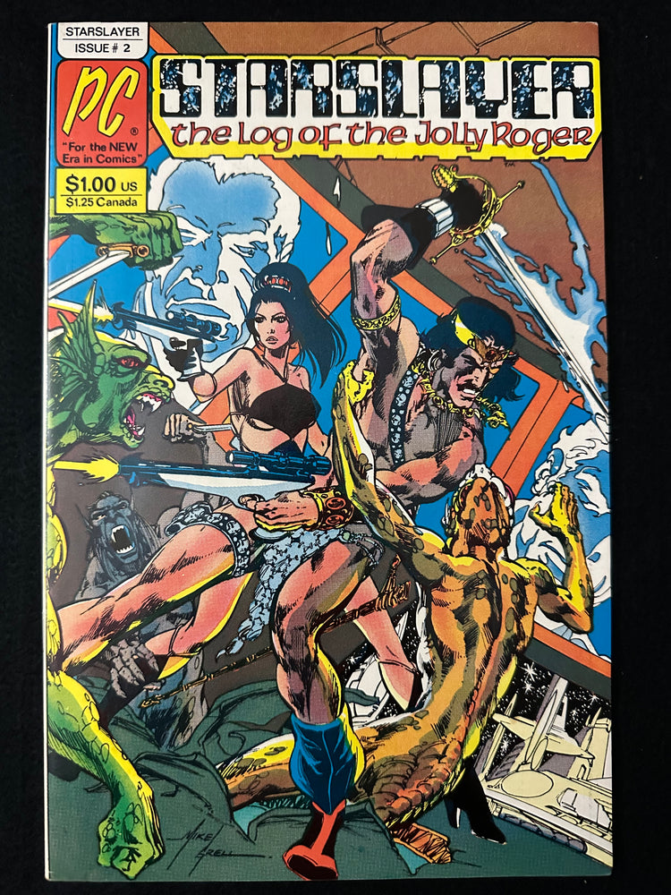 Starslayer Starslayer #2 (Pacific Comics, 1982) FN+ (6.5) — Bedo's Collectibles