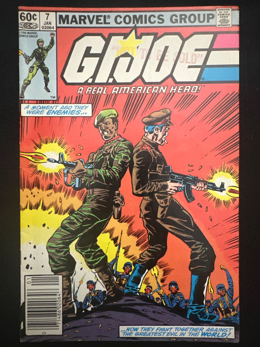 G.I. Joe, A Real American Hero #  7 Newsstand VG+ (4.5)