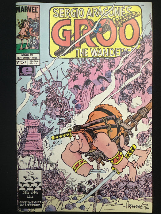 Sergio Aragonés Groo the Wanderer # 19 Vol. 2 NM (9.4)