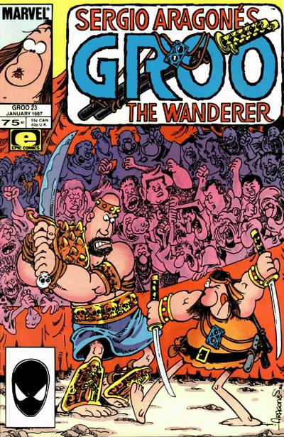 Sergio Aragonés Groo the Wanderer # 23 Vol. 2 NM- (9.2)