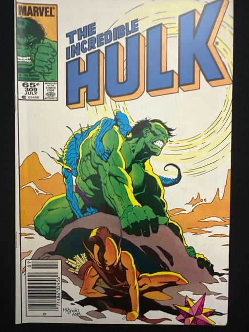 Incredible Hulk #309  Newsstand FN/VF (7.0)