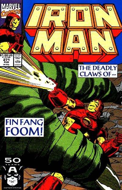Iron Man #271  VF- (7.5)